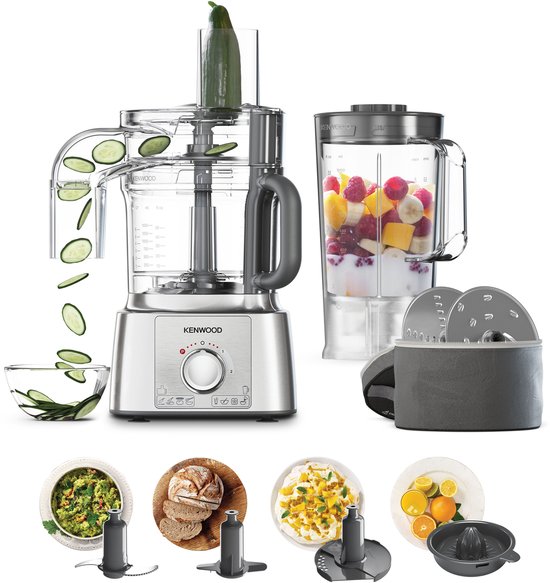 Kenwood MultiPro Express foodprocessor - 1000 W, 3L Zilver van Kenwood — afbeelding 4