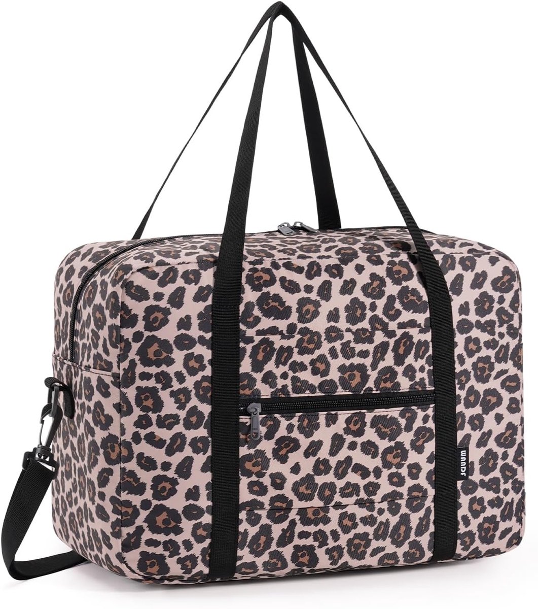 SnelShoppen - Opvouwbare Handbagage Reis- en Sporttas 40L - 40x30x20 cm Nylon Weekendtas voor Vliegtuig, Camping en Outdoor - Lichtgewicht en Compact