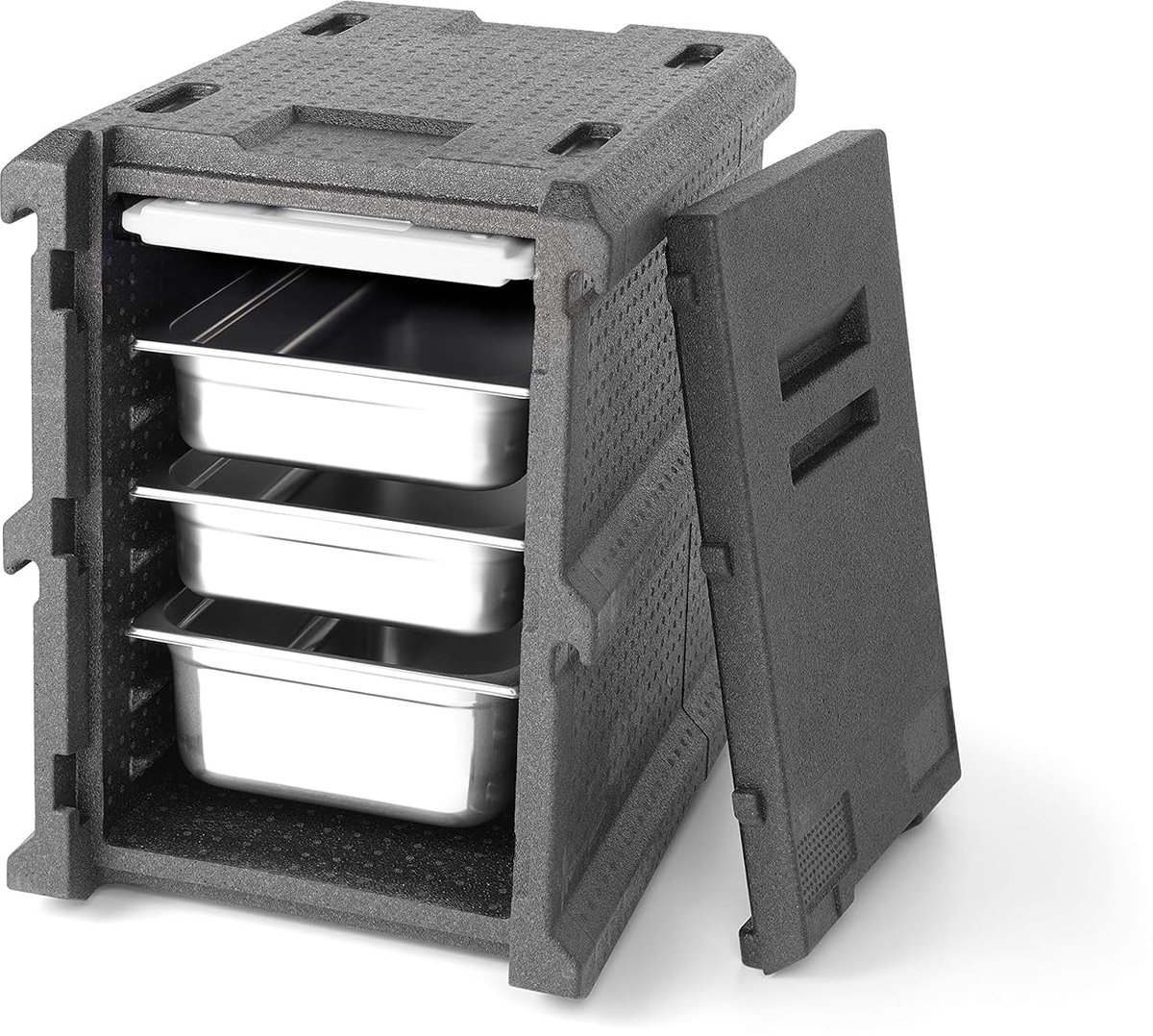 Thijox - Vrieselement Koelbox Koelt tot -12°C, Koelelement GN1/1, Ideaal voor Camping, Feesten, Koeltassen, 530x325x(H)30mm, HDPE, Water, Ammoniumchlo