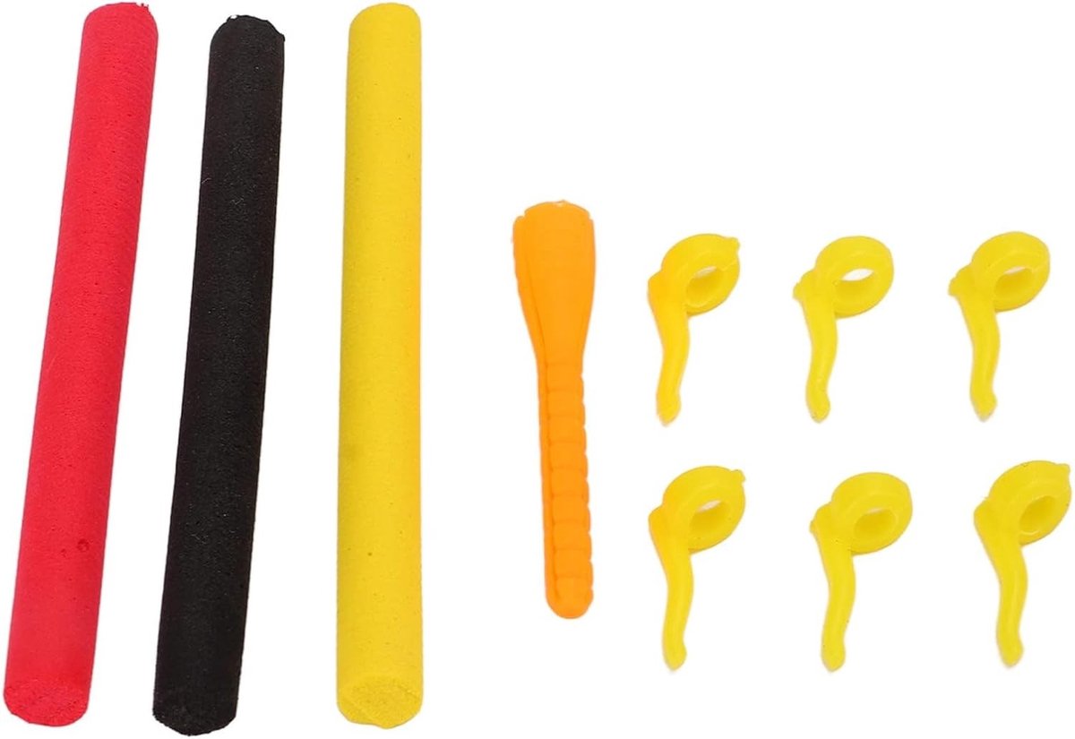 Herbruikbare EVA Foam Stick voor Karpervissen met Deksel, Haakuitlijning voor Vijver en Rivier, Ideaal voor Vistechnieken
