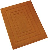 De Witte Lietaer Badmat Pacifique Caramel- 60 x 100 cm - Bruin - Katoen