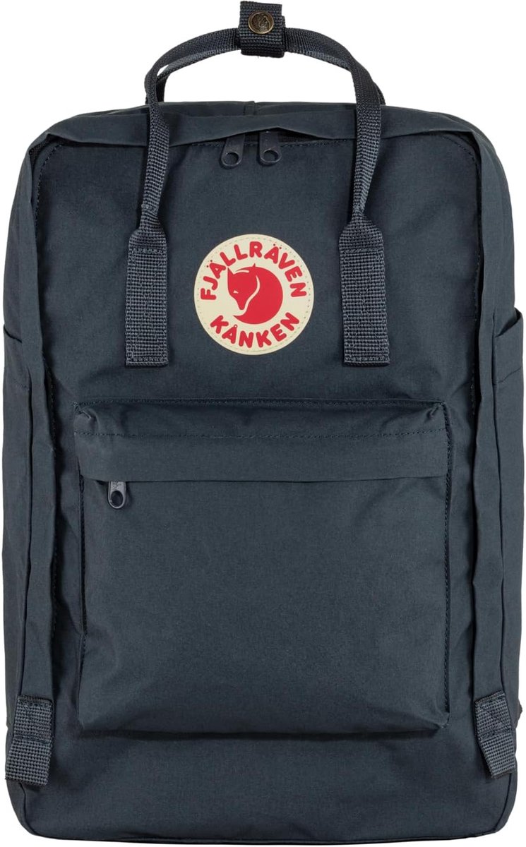 Thijox - Rugzak Laptop 17 inch met Laptopvak - Kånken Stijl - Donkerblauw - Ideaal voor School, Werk, Reizen en Dagelijkse Gebruik