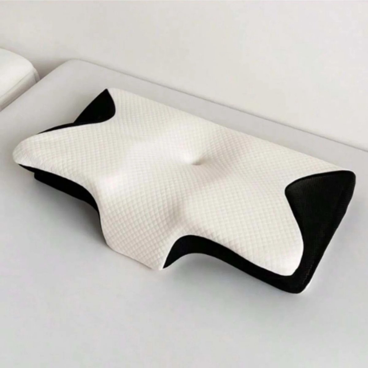 Dailygoods 3-in-1 ergonomisch nekkussen Orthopedisch kussen Memory Foam kussen voor rug-, zijkant- en buikslapers, 58 x