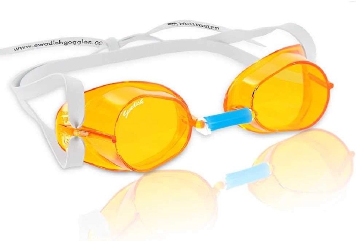 Thijox - Malmsten Zweedse Zwembril Classic | Professionele Zwembril met Montageset | Perfect voor Competitie en Recreatief Zwemmen | Ergonomisch Ontwe