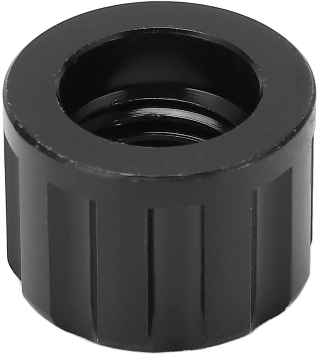 Dailygoods- Steekas Moer Aluminium - Steekasmoer M12 X 1,5 Mm - Fietsnaven Accessoire - Lichtgewicht - Duurzaam - Perfecte Vervanging - Fietsasmoer