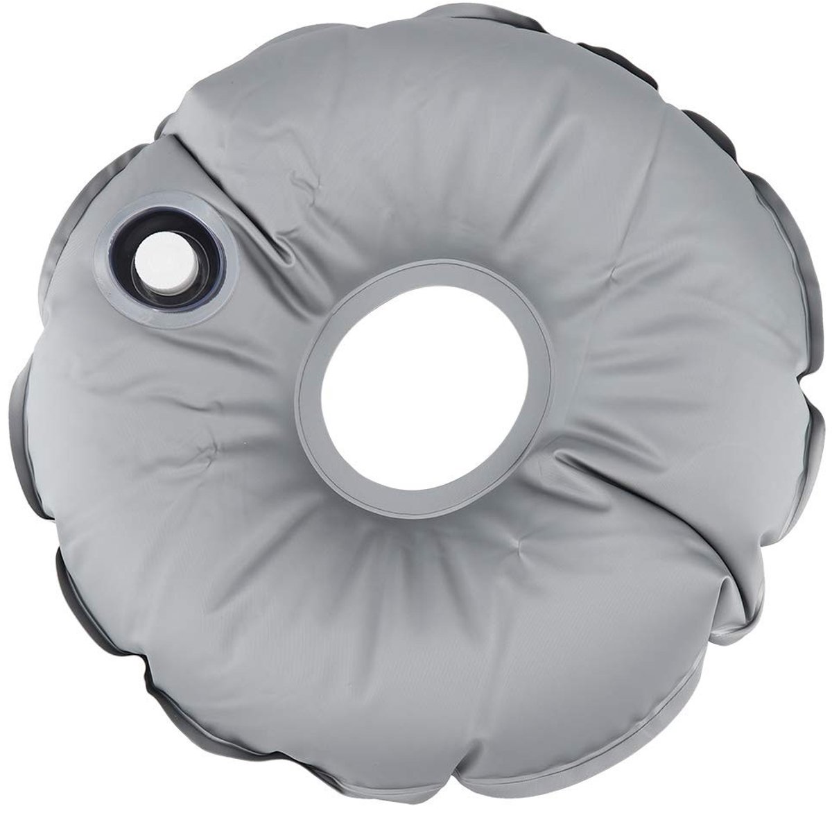 Dailygoods- Gewichtstas Ronde Opvouwbare Waterzak - Geschikt voor Vliegpalen - PVC - Diameter 45 cm - Voor Binnen/Buiten - Ideaal voor Terrassen