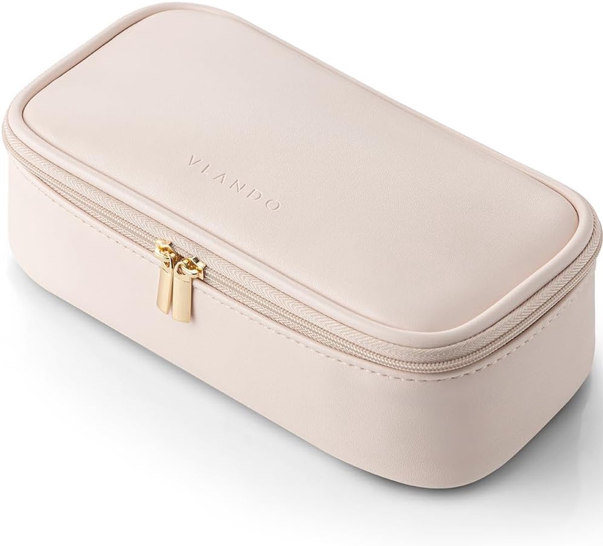 SnelShoppen - Kleine make-uptas voor dames - Draagbare cosmeticatas organizer van waterdicht leer - Multifunctionele make-uptas voor feest, dagelijks