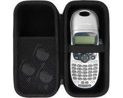 Hard Protective Case Cover voor LetraTag 100H / 100H Plus Labelmaker - Starter Kit, Zwart, Duurzaam en Beschermend Accessoire