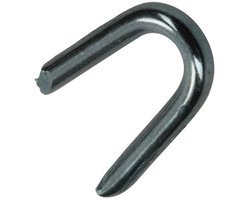 SAM krammen staal verzinkt 1,8x L15mm 250g code M1