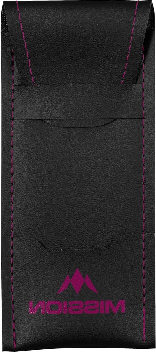Dart Opbergmap - Dart Wallet - Darts Beschermen - Vrij Stiksel - 19 cm - Zwart