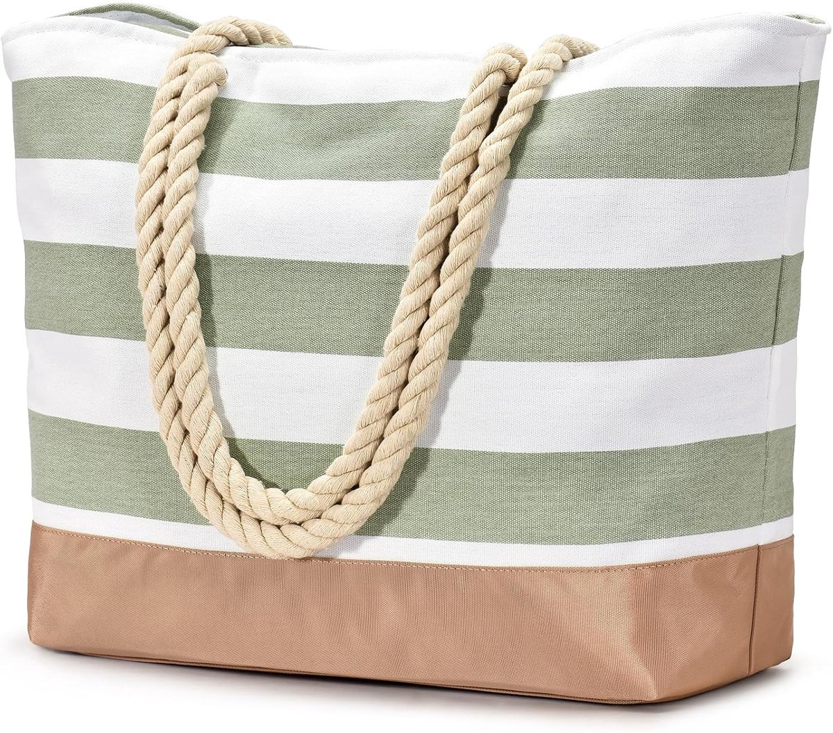 Thijox - Waterdichte Strandtas Tote Bag met Ritssluiting, Grote Shoppertas voor Dames, Ideaal als Badtas, Reistas en Handtas, Perfecte Geschenken voor
