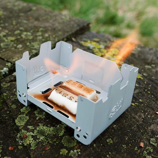 SnelShoppen - Esbit Droogbrandstof Vuurstarter - Koken en Verwarmen - Ideaal voor Korte Reizen, Kamperen, Wandelen, Outdoor Keuken - Veilig, Eenvoudig — afbeelding 4