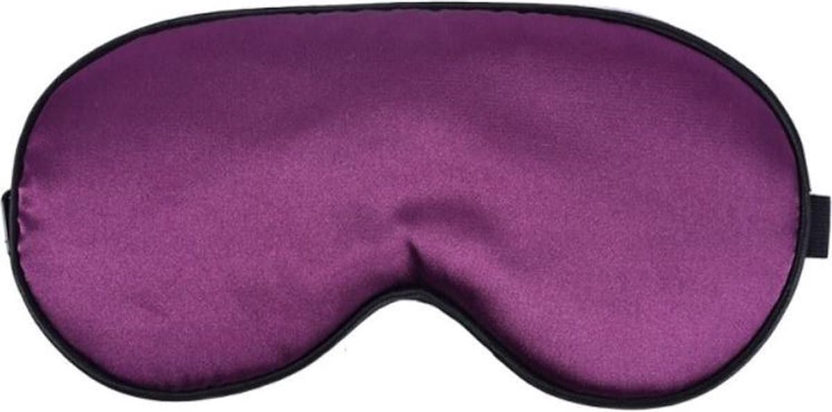 Thijox - Luxe Slaapmasker Paars - Comfortabel Reismasker voor Donker Slapen - Ademend Materiaal - Ideaal voor Thuis & Onderweg - Perfect voor Vakantie