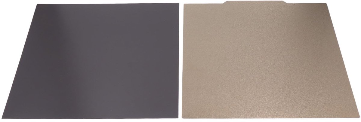 Dailygoods- Bouwplaat Dubbelzijdig - PEI Bouwplaat - Magnetische Basis - 332x340 Mm - Geschikt voor Raise3D Pro2 - Temperatuurbestendig tot 200°C - Printbed