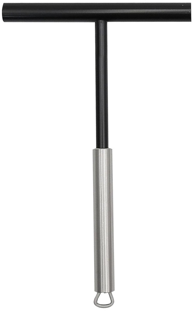 Dailygoods- Pannenkoekenverdeler roestvrij staal - Pannenkoekenschraper - Gelijkmatige deegverdeling - 19,5 cm - Huishoudelijke tool - Perfecte pannenkoeken - Deegverdeler