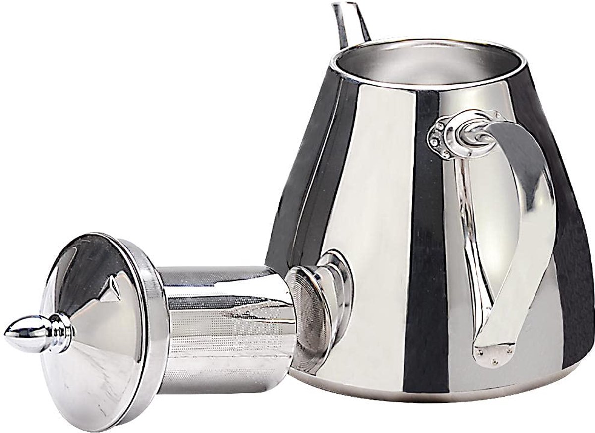 Theepot, Koffiepot met verwijderbare zeef of filter