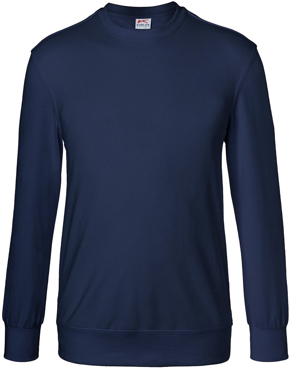 KÜBLER 50236330 Sweatshirt Werktrui HEREN Veiligheidstrui Donkerblauw - Krasvrij - 50% Katoen 50% Polyester