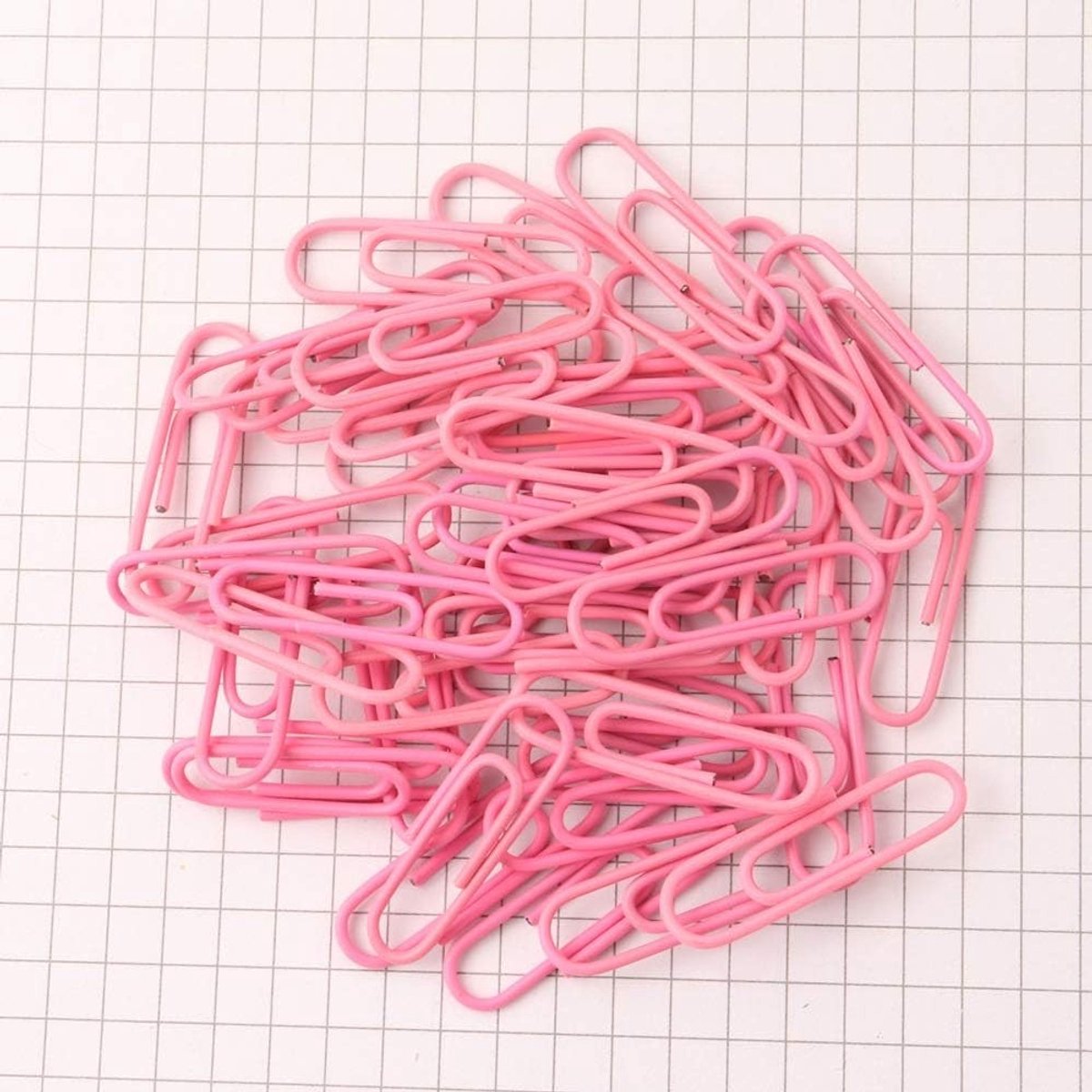28mm Roze Paperclips - Set van 100 Stuks voor Kantoor, School en Creatieve Projecten