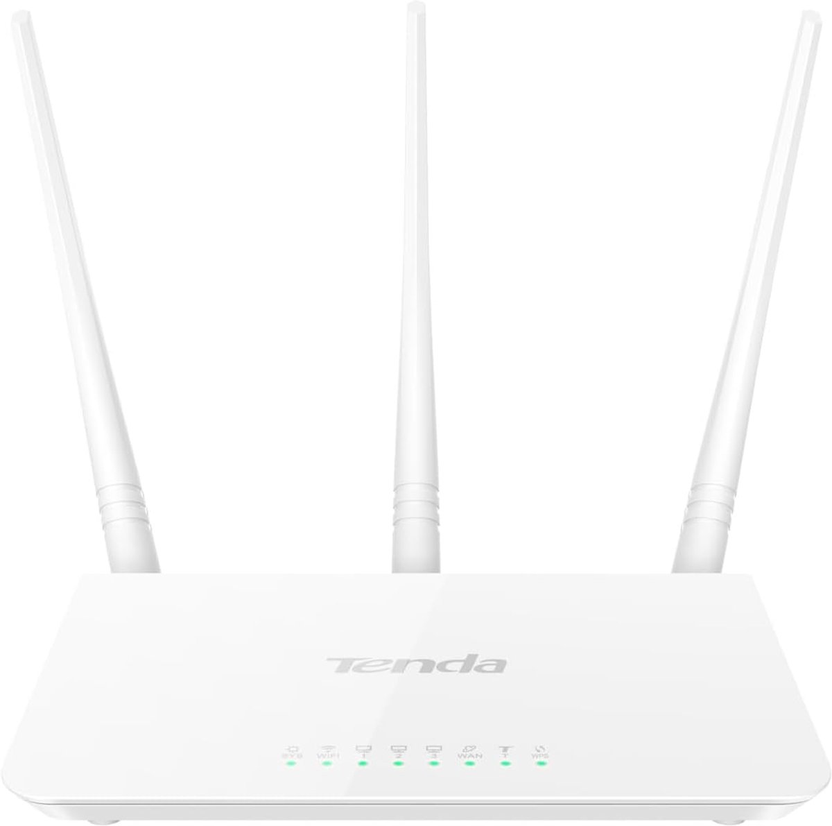 SnelShoppen - WLAN-router 300 Mbit/s met 3x Antennes voor Stabiel Thuisnetwerk, Ideaal voor Kabel/DSL of Glasvezelmodem, Dekking tot 200 m², Perfect v