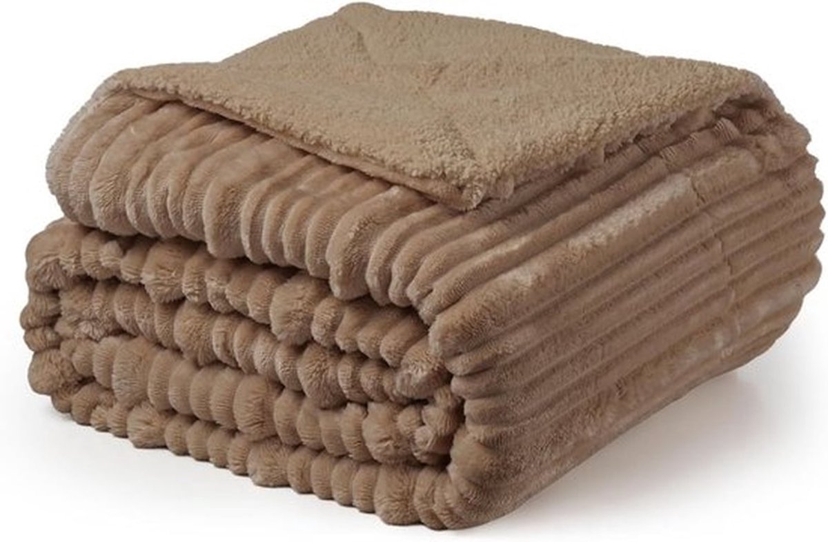 Zachte en Knusse Dekens - Fluffy Flanel, Warme Bedspread en Fleece Plaid voor Elk Seizoen, Ideaal voor Bank en Bed