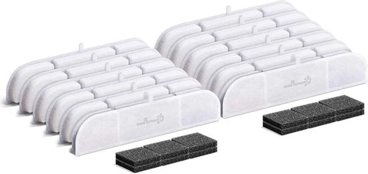 Draadloze kattenfontein met 12 filters voor katten - Ideaal voor hydratatie en gezondheid