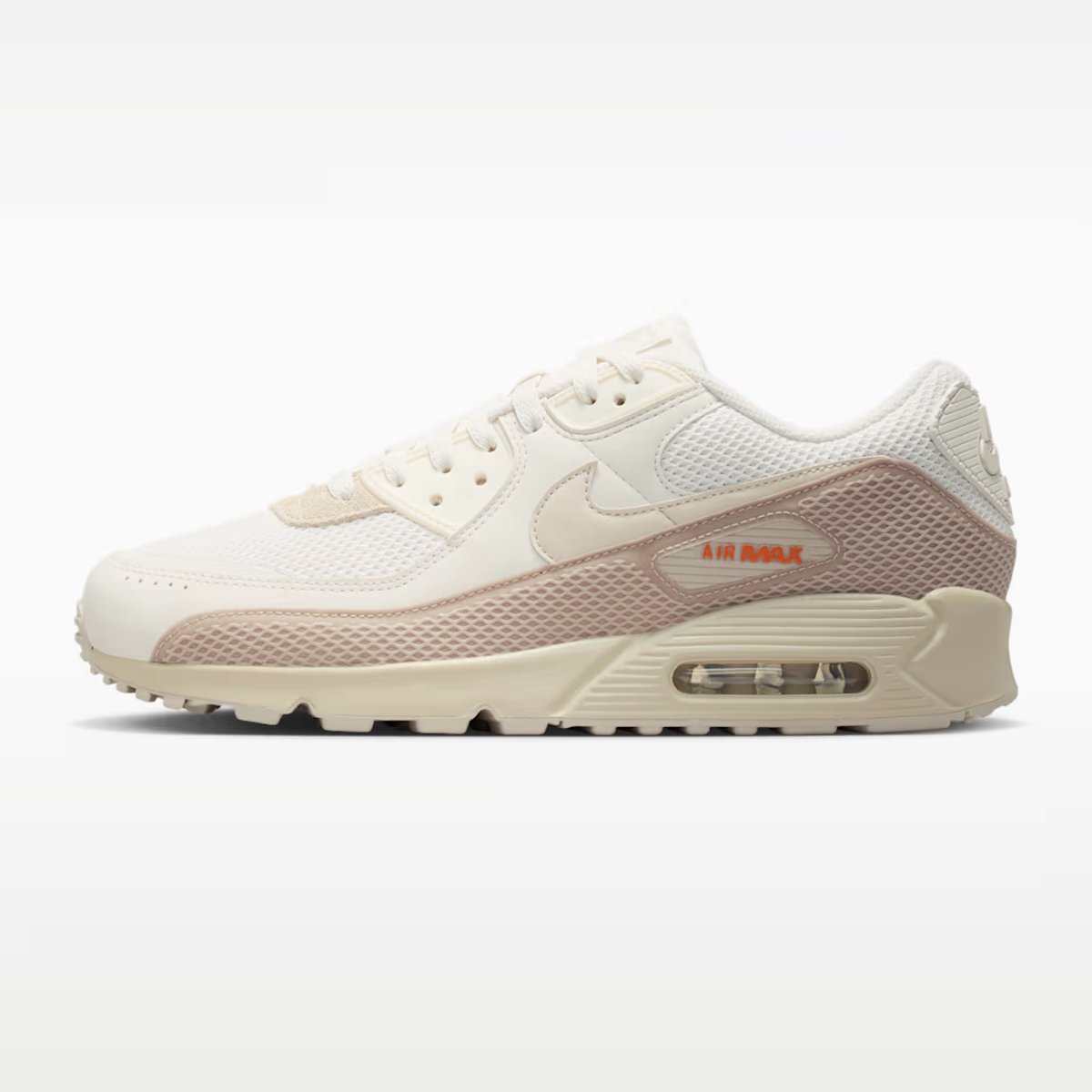 Nike Air Max 90 Unisex Mesh Mudguard Phantom Wit