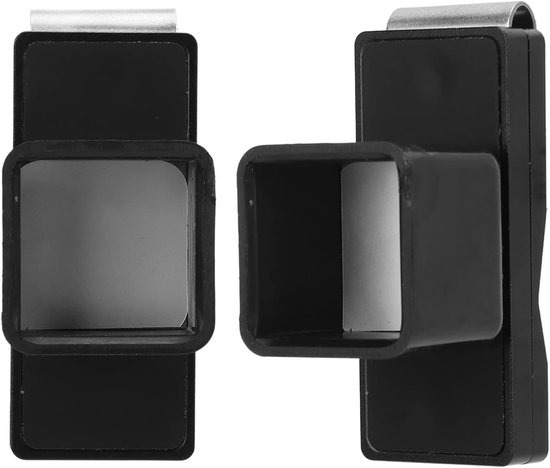 Biljartkrijthouder - Snooker krijtdoos - Biljart Spelen - Magnetische Clip - 13 x 7 x 4 cm - Zwart — afbeelding 4