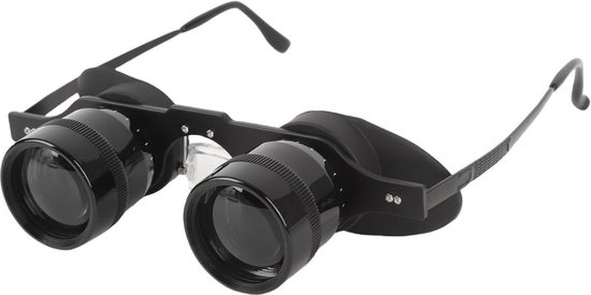 Binoculaire Bril HD 10x Vergroting - Ergonomische Bril - Lichtgewicht - Gebruikersvriendelijke Focusaanpassing - Vissers/Sightseeing - Duidelijke Beeldvorming - Verrekijker