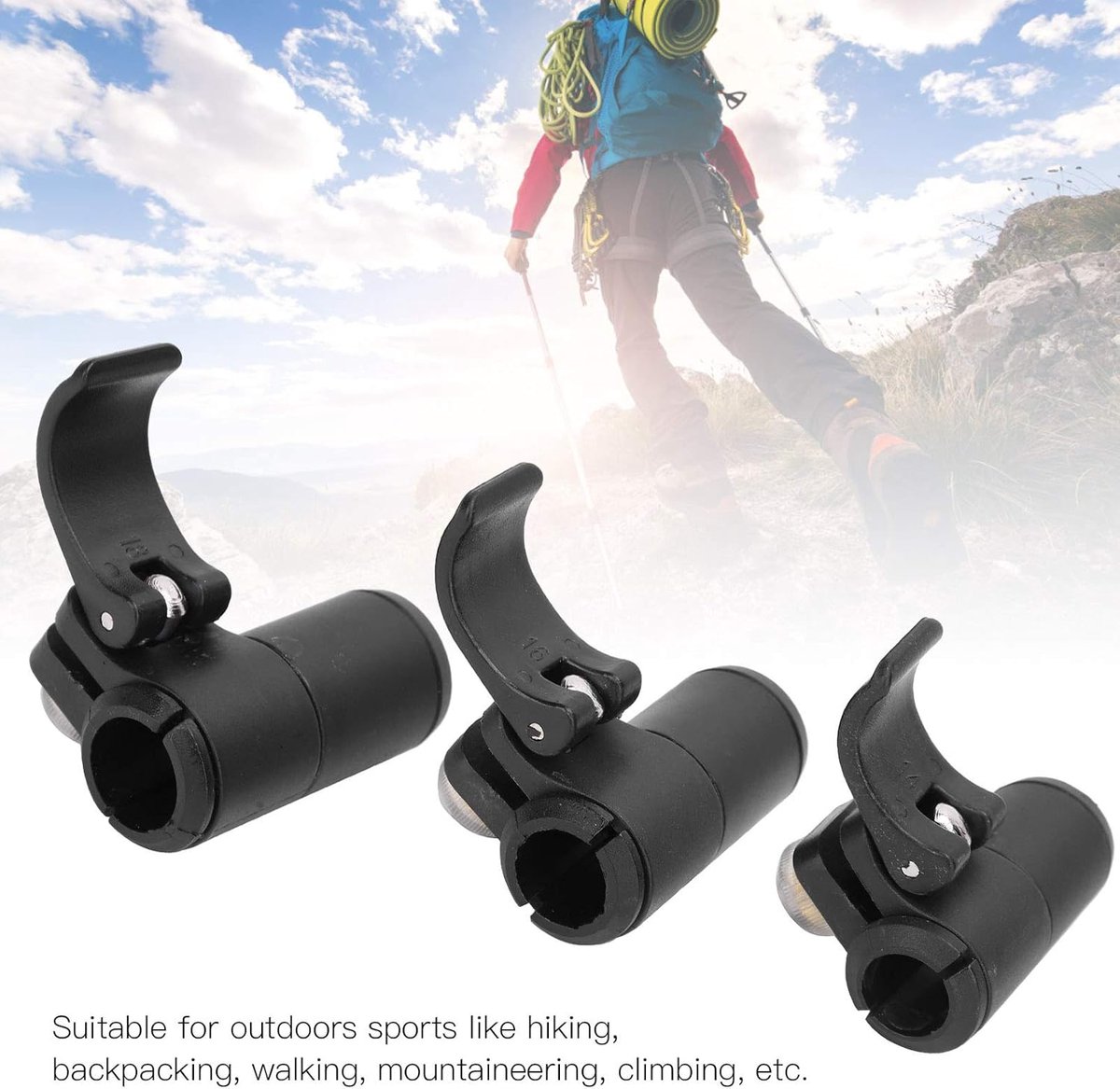 Durable And Versatile Climbing Stick Lock Set For Mountaineering Safe And Convenient External Lock Design, Options For - ShopVlot