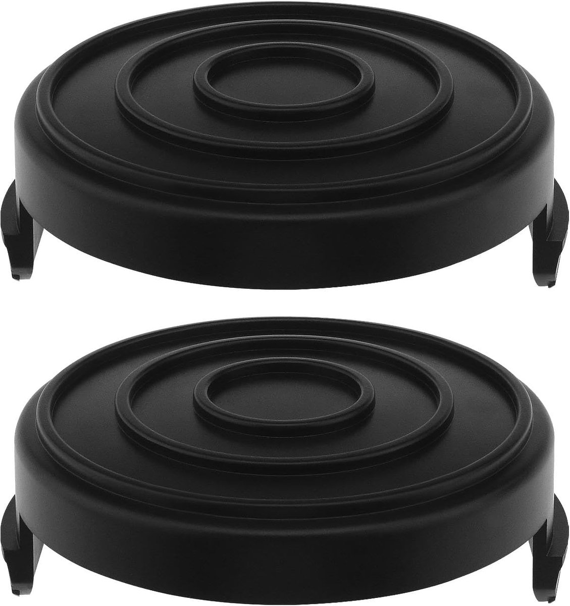 SnelShoppen - 2 Stuks Spool Covers Geschikt voor Tuingereedschap, Vervangingsonderdelen voor Grastrimmer, Compatibel met Diverse Modellen, Tuinaccesso