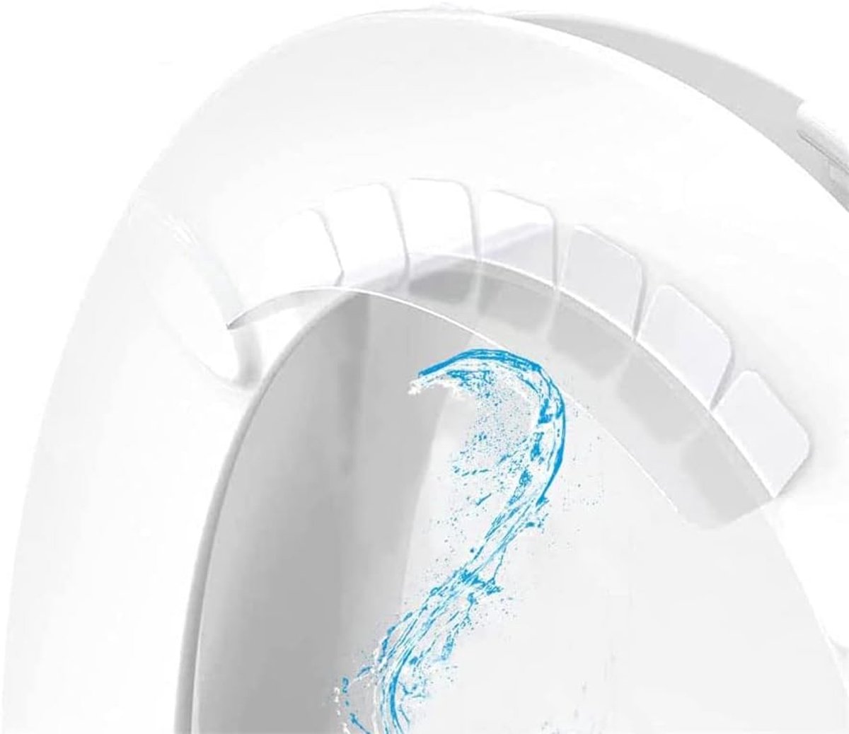 SnelShoppen - Toiletzitting Splash Guard Transparant Potty Training Urine Deflector Waterdicht voor Kinderen en Volwassenen - Flexibel en Duurzaam