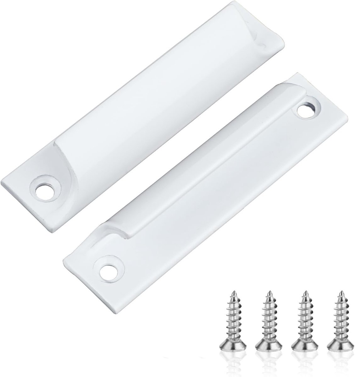 Simarro Balcony Door Handle Outdoor, 2 Pieces Aluminium Alloy Handle Including Stainless Steel Screws, Patio Door - ShopVlot