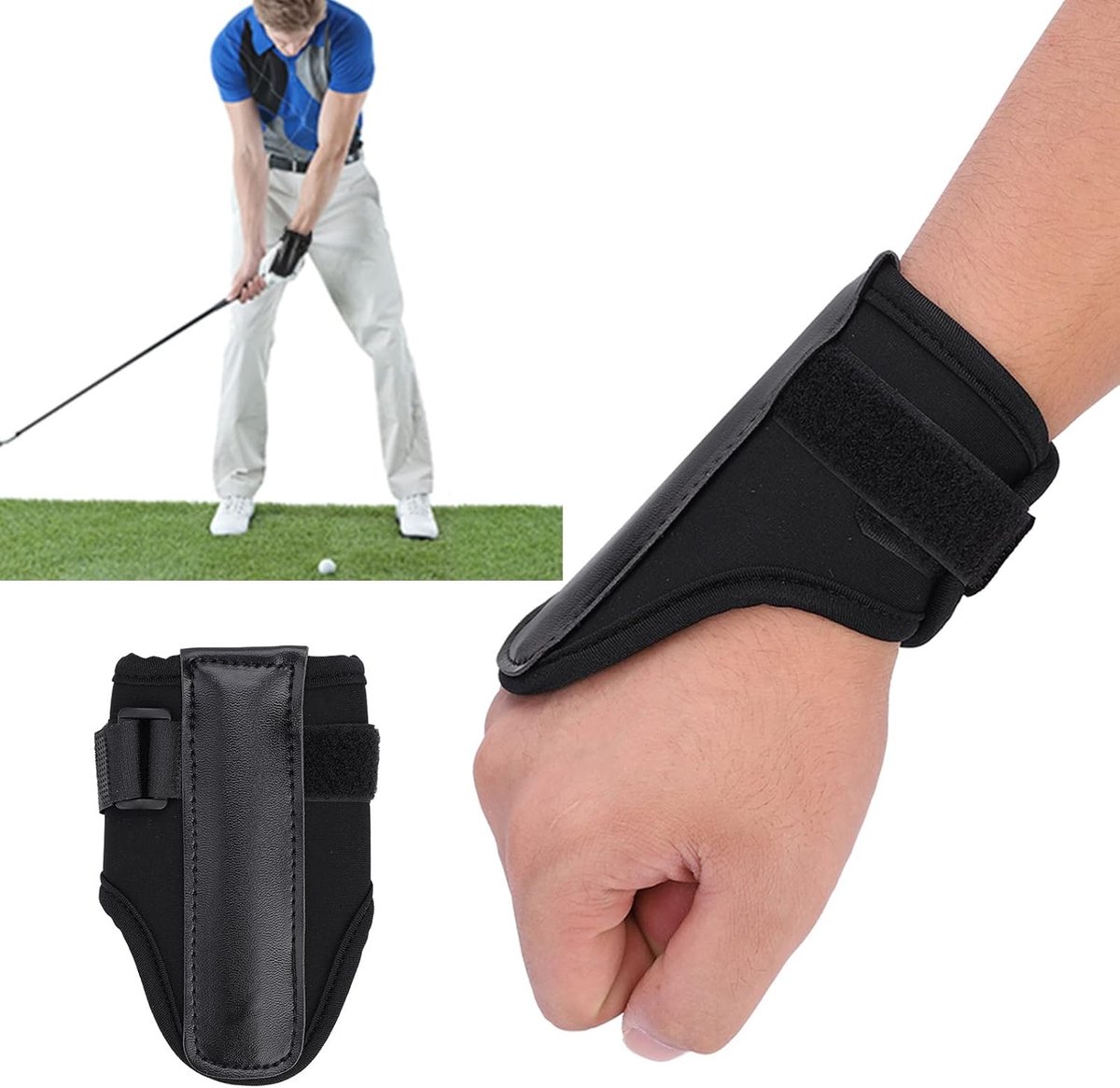 Ejoyous Training wrist aid, wrist swing trainer training aid swing training aid trainer straight practice wrist clamp - ShopVlot
