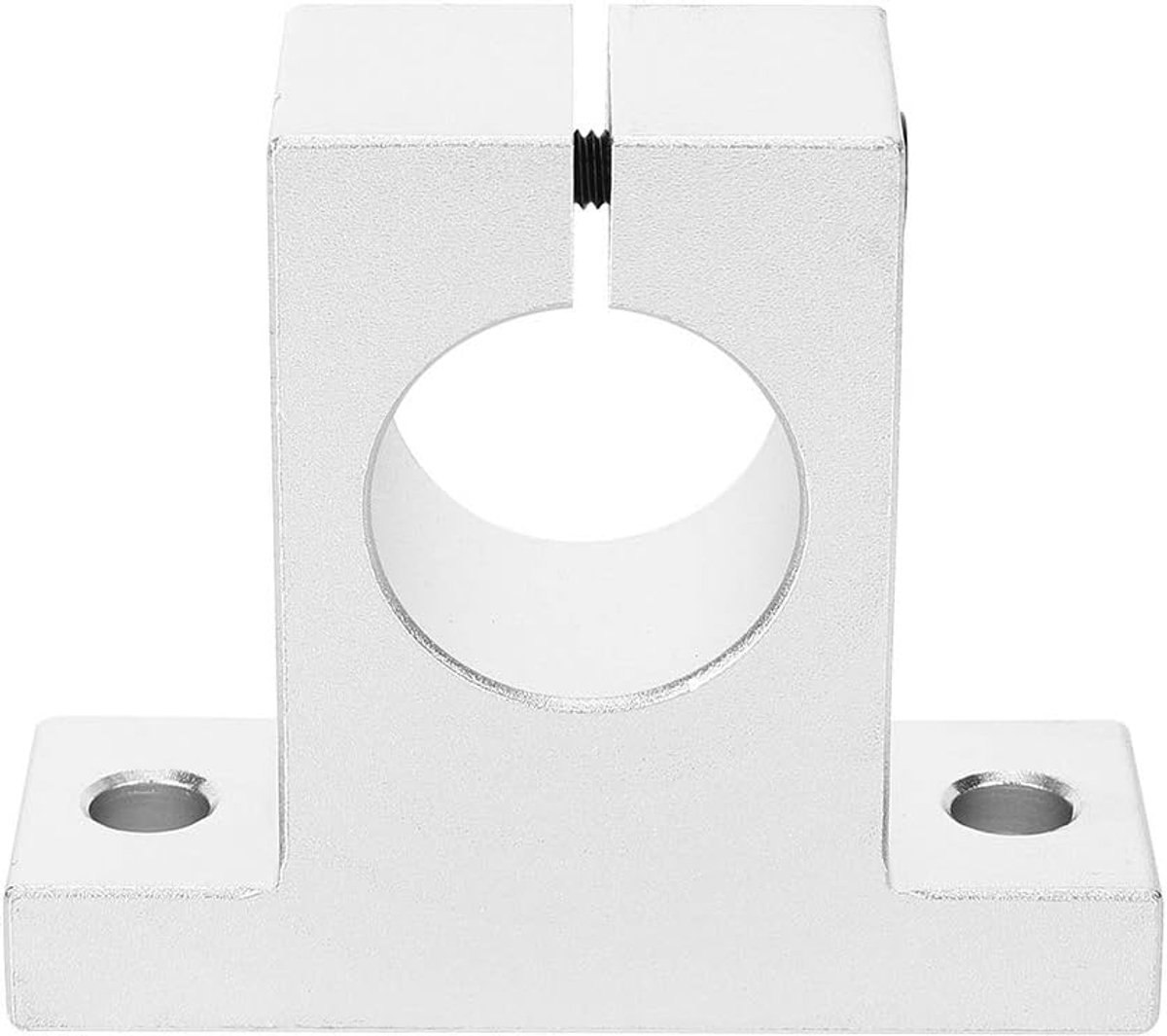 SnelShoppen - Fixatiebeugels, 4 Stuks SK30 Aluminium Lineaire Beweging Rail Klem Steun voor 30mm Glij-as, Stevige Beugels en Verbindingplaten