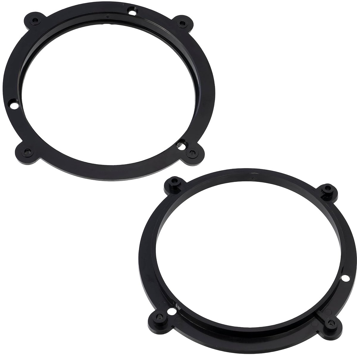 SnelShoppen - Set van 2 adapters voor autospeakers Ø130 mm - voor montage in de voordeur - vervangende standaard adapters voor Audi A3 1996-2003