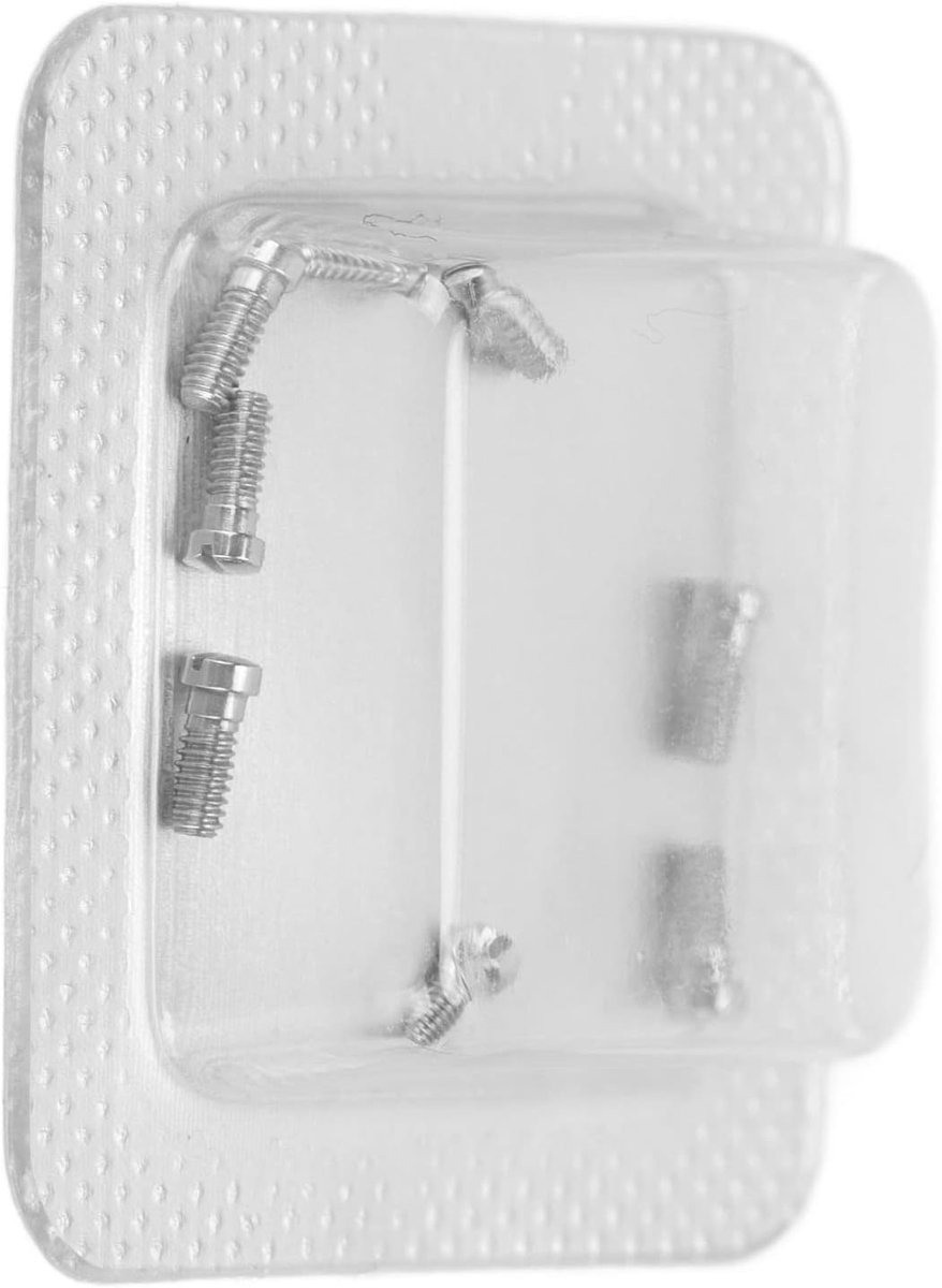 SnelShoppen - Vervanging van 8 Horlogekast Schroeven, Roestvrij Stalen Horloge Schroef voor Santos Horloge, Precisie Reparatie Onderdelen, Eenvoudige