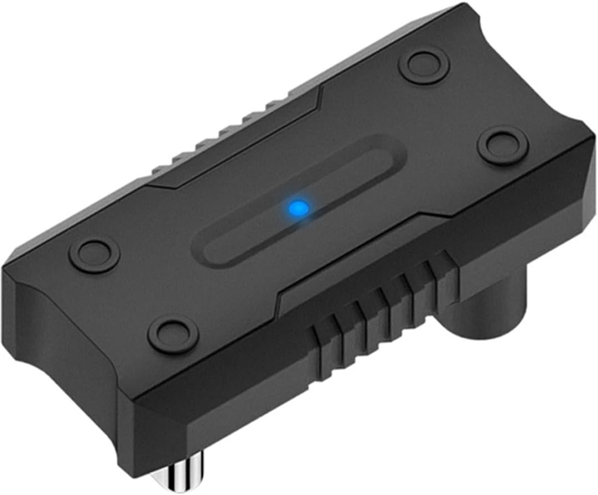 SnelShoppen - 180 Graden USB C Adapter Converter USB-C Mannelijk naar USB-C Vrouwelijk Verlengstuk met 140W Snelle PD Oplading, 8K Video Ondersteuning