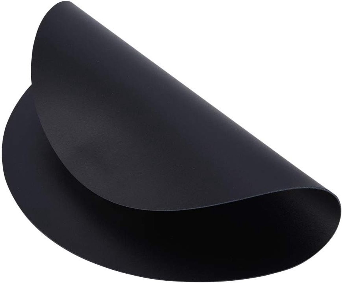Draaitafel Slipmat van Leer 12 inch - Record Pad ter Vervanging voor Verminderen Trillingen (Dikte 15 mm)