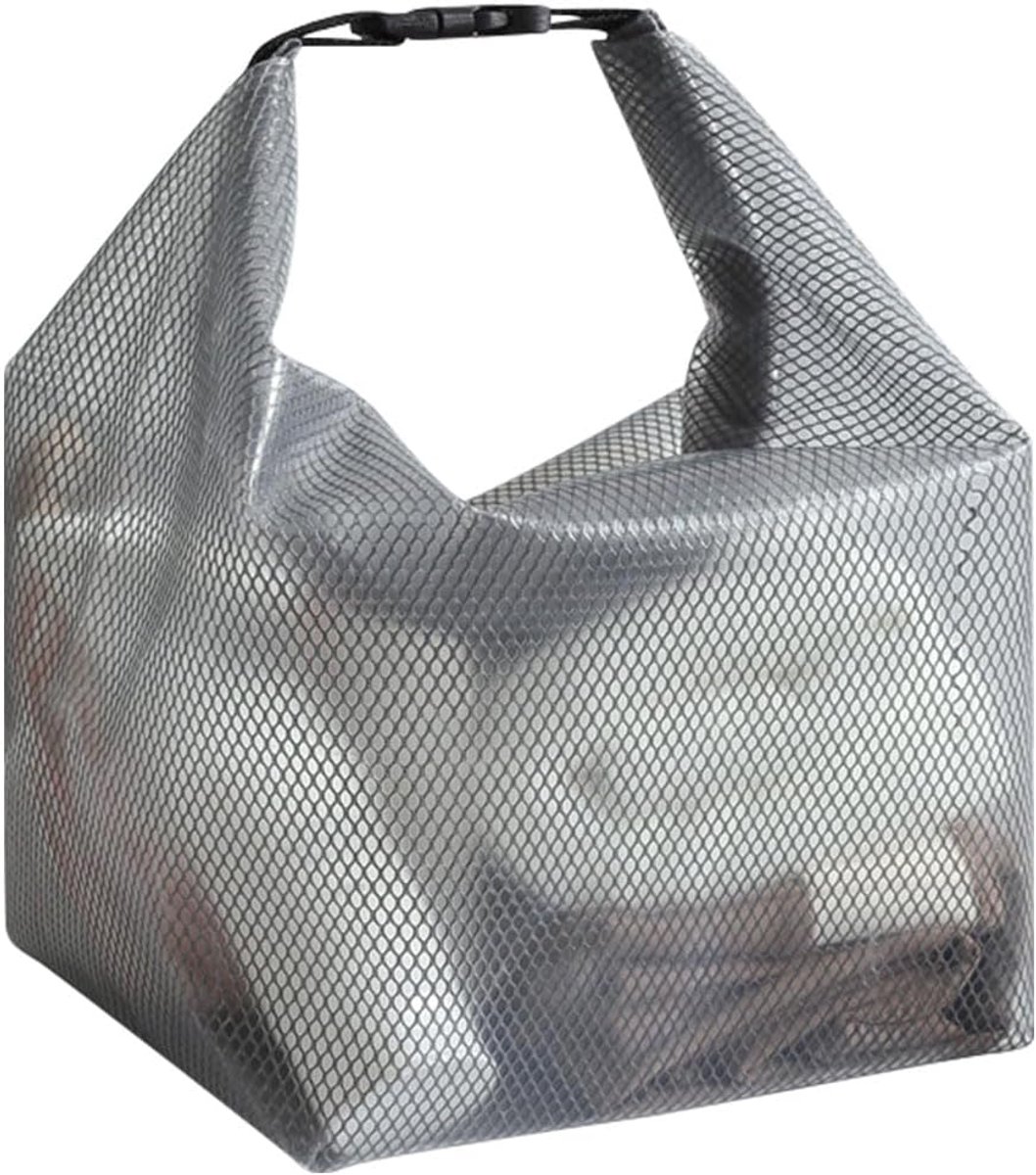 Make-up tas waterproof grote capaciteit - plastic toilettas - met draaghandvat - ideaal voor dagelijks gebruik - ShopVlot