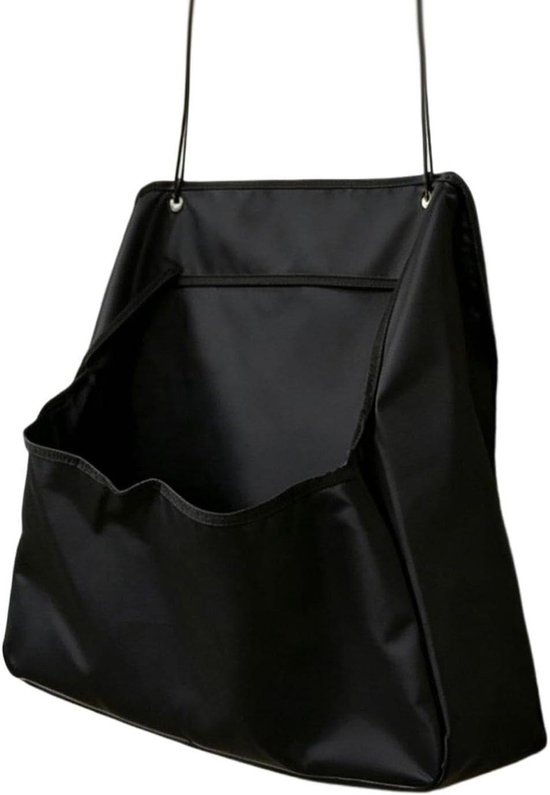 Paarden Voerzak - Hooizak Paard - Langdurig Voeren - Waterdichte Polyester - 55x46cm - Zwart Paarden Voerzak - Hooizak Paard - Langdurig Voeren - Waterdichte Polyester - 55x46cm - Zwart