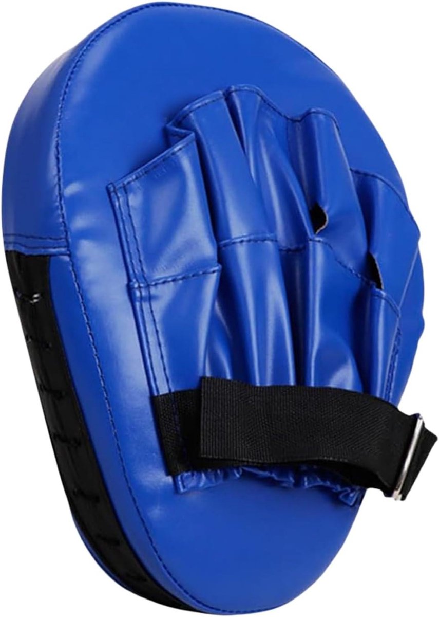 Bokspads - Handkussens Trainingskussens - Slagtraining Verbeteren - Schokabsorberende Vulling - 25 x 18 x 7 cm - Blauw