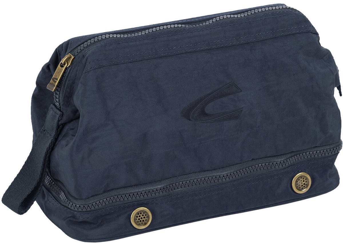 camel active JOURNEY toilettas van nylon - Maat menswear-OS - Donker Blauw