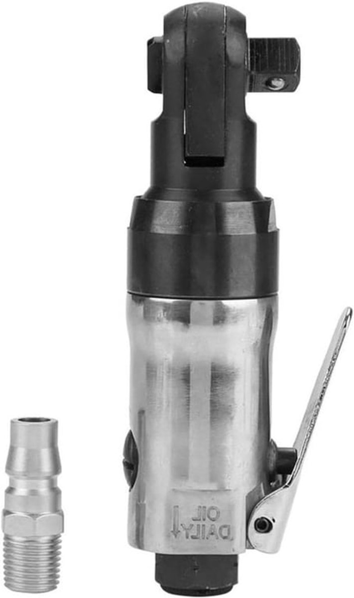 Pneumatische Ratelsleutel met Vierkante Aandrijving en Rechte Schacht - 1/4 inch, Krachtig en Efficiënt voor Professioneel Gebruik