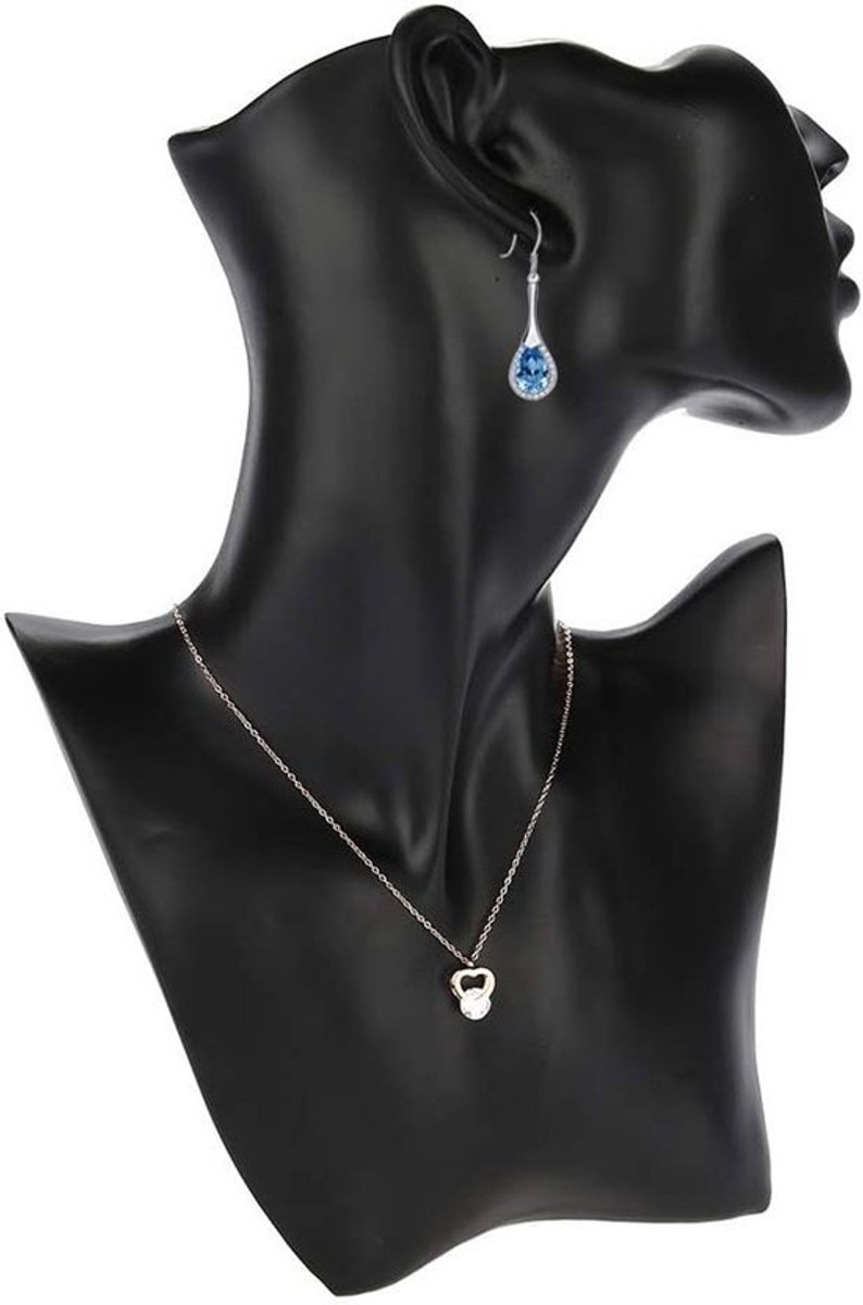 Mannequin Borstbeeld voor Sieraden, Perfecte Stand voor Kettingen en Oorbellen, Ideaal voor Etalages en Presentaties