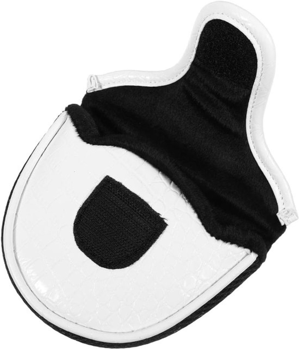 Golfputterhoes in zwart PU-leer - Bescherming voor golfclubs en rackets, Duurzaam en stijlvol