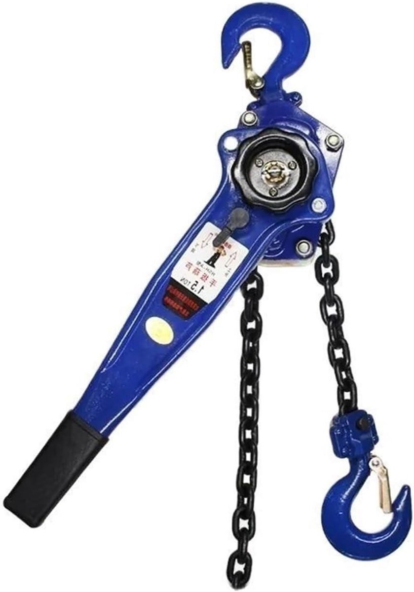 Handlier Hefboomtakel - Kettingtakel Hefkettingspanner - Handmatig Heffen - Hoge Sterkte Haak - 0.75T 1.5M - null