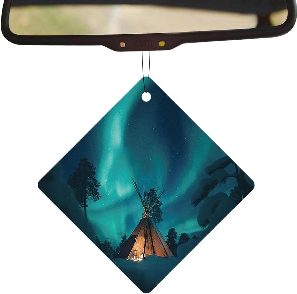 Luchtverfrisser Kaart - Auto Geurhanger - Auto Interieur - Plantenextracten - 10 x 10 cm - Meerdere