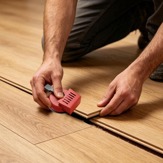 Vloer Kluft Reparatie - Vloer Trekker - Vloeren Installeren - Zuigkracht Positionering - 12 x 12 cm - Veelkleurig — afbeelding 2