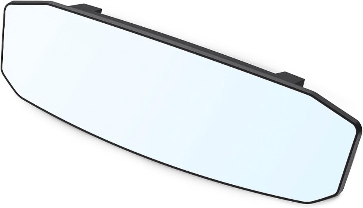 Auto interieur spiegel - breedzicht 238x84mm - clip-on - glare free, blinde vlekken verwijderen - ShopVlot
