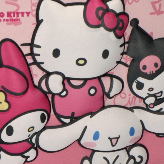 Hello Kitty and Friends Lunchtas - Geïsoleerde Koeltas met Schouderband - Roze van Hello Kitty — afbeelding 5